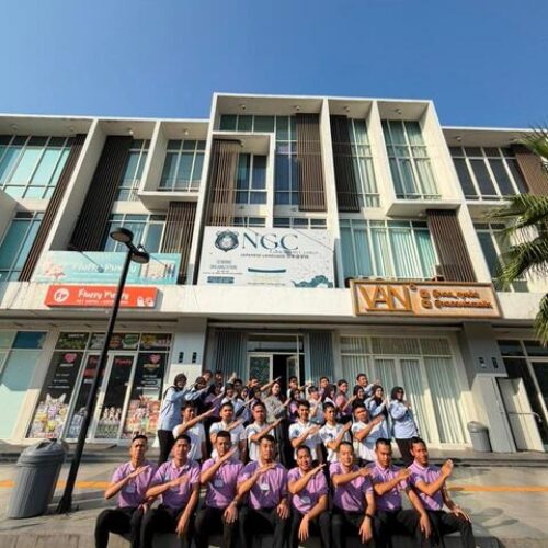 Gedung Belajar Purple Gedung Belajar Purple